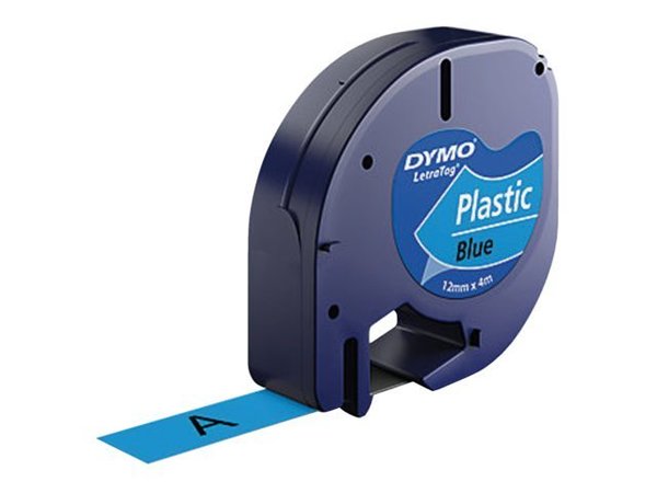 LABELTAPE DYMO 91205 12MMX4M LETRATAG